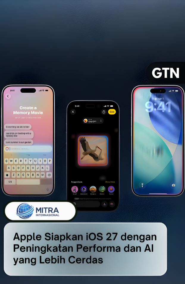 Apple Siapkan iOS 27: Performa Makin Ngebut, AI Jadi Lebih Cerdas