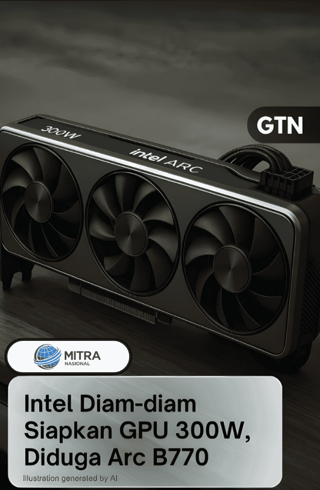 Intel Dikabarkan Uji GPU Desktop 300W: Battlemage Arc B770 Siap Tantang RTX 4070